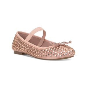 INC Womens Pink Padded Embellished Effie Round Toe Slip On Ballet Flats 6.5 M